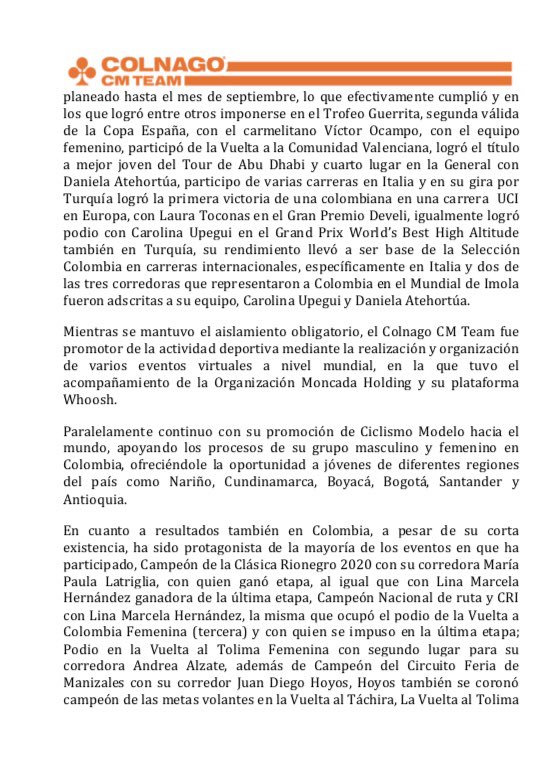 CiclismoCM's tweet photo. Hoy nos sentimos orgullosos de nuestra filosofía, de nuestros objetivos, de hacerlo Como Nadie; recibimos 3 nominaciones al reconocimiento #DeportistaDelAño de la @acordantioquia ! ♣️🦁🏵 a continuación nuestros méritos 🧵 https://t.co/iTcgNStoRj