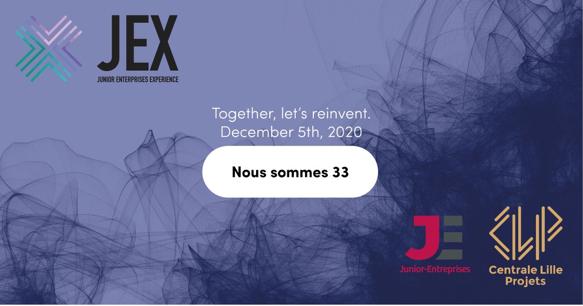 CLilleProjets's tweet image. 33 Junior Entrepreneurs CLP super motivés pour suivre ces 12 heures de live du #JEX avec des invités de renommée et un présentateur exceptionnel Nicolas Rossignol 👨‍💼
Hâte pour la suite du plus grand e-événement étudiant de France 🇫🇷 @CNJE
#WeAreJE #JEX #ReEvent
