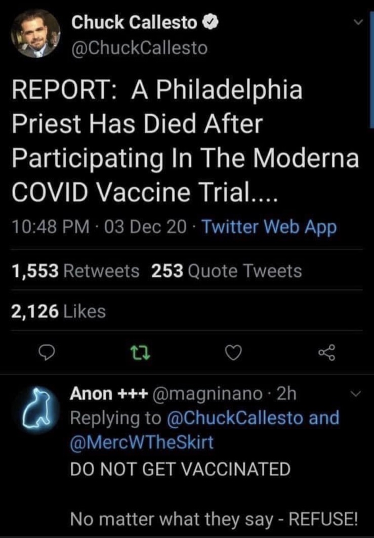  #Moderna  #VaccineTrials