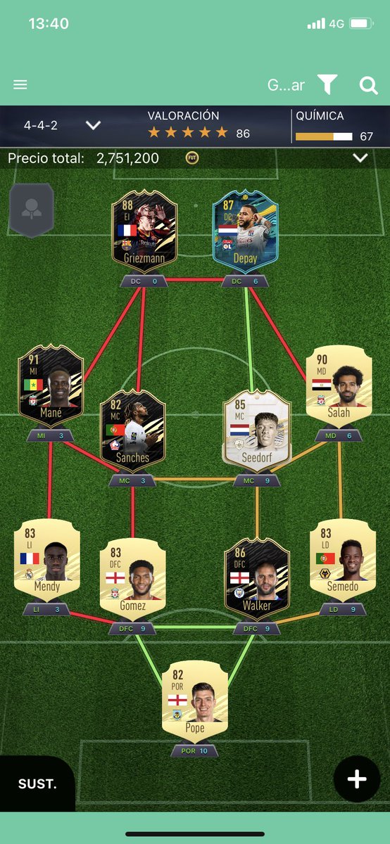 Equipo para este finde. Arriba divertidisimo pero la jugabilidad los sábados es horrorosa. 10-3 pero muy buenas sensaciones previas a las últimas dos derrotas.