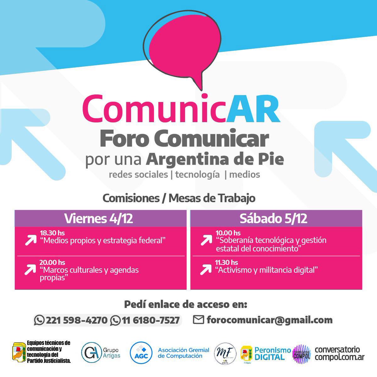 PJDigitalOK's tweet photo. En minutos nuestra Secretaria General @camchirino participa del #ForoComunicar para debatir y profundizar sobre activismo y militancia digital.
Sumate! https://t.co/0KCp93V3iY
