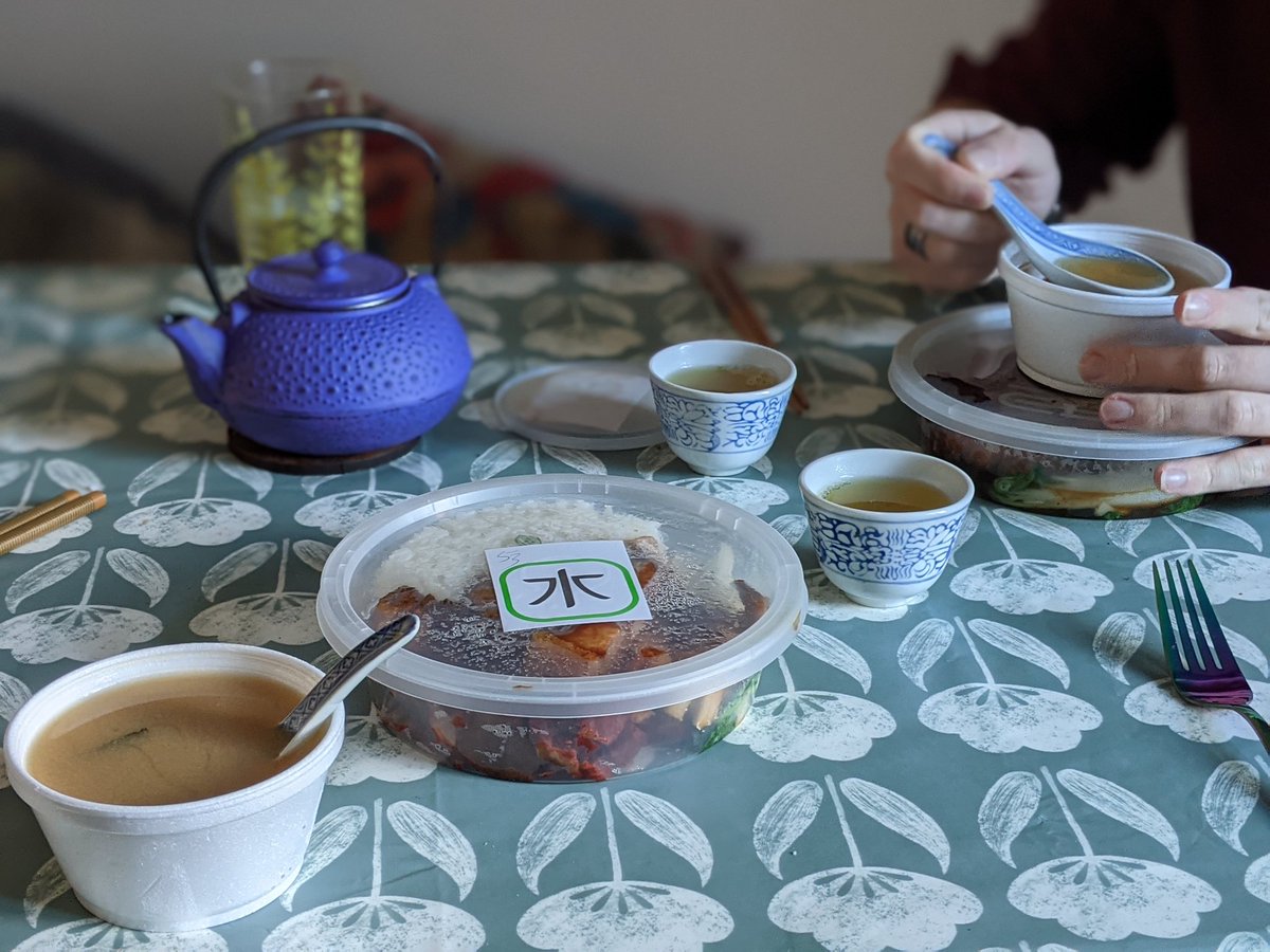 It started off with lunch from a local noodle bar that we both adored where he judged me for asking for a little sugar for my green tea.The miso soup there in incredible. #JapaneseFood  #LunchDate