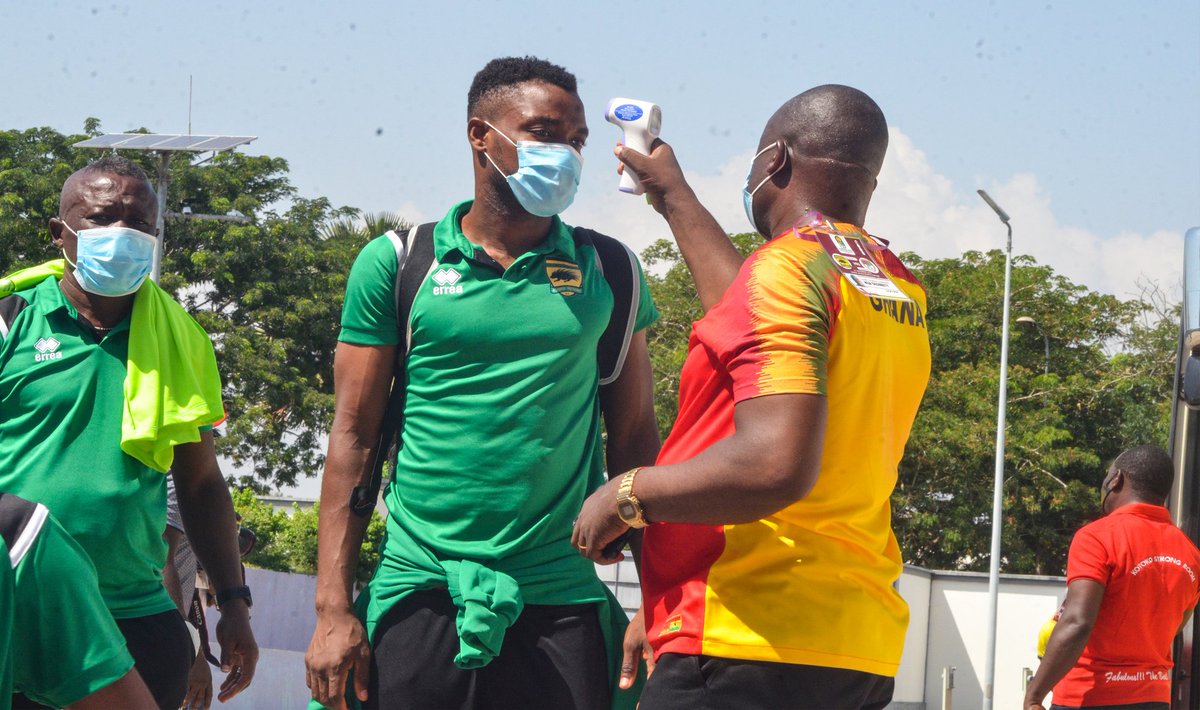 AsanteKotoko_SC's tweet photo. 📷 Reporting for duty 💪

#AKSC #KOTNOU #CAFCL https://t.co/J6lIAZKL4t
