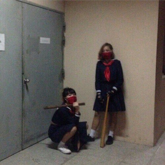 No guns but some badass girls to end this thread for now