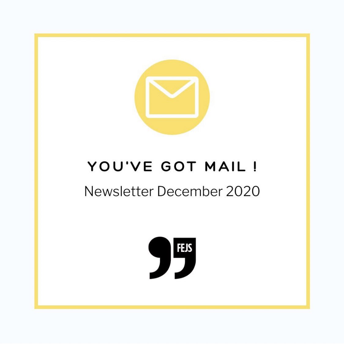 FEJSint's tweet image. Dear FEJS members, we‘ve sent out our newsletter - corona edition. If you haven’t received it and would like to, please DM us with your current email so we can add you to our mailing list!