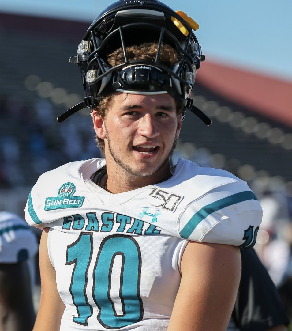 Concord Spider FB (@chsspiderfb) on Twitter photo #SpiderNation says Good Luck to @McCall_Grayson with <a href="/CoastalFootball/">Coastal Football</a> vs <a href="/BYUfootball/">BYU FOOTBALL</a> Grayson was coached by our very own Mesh Coach/Passing Game Coordinator, <a href="/MilliganQb/">SMilliganQBCoach</a> while in his time at <a href="/PorterRidgeFB/">Porter Ridge Football</a> <a href="/_CHSathletics/">CHS Athletics</a> <a href="/ConcordBuilt/">Concord Strength</a> <a href="/CollegeGameDay/">College GameDay</a> <a href="/CJemalHorton/">C. Jemal Horton</a> <a href="/NateWimberly/">Nate Wimberly WBTV</a> #SpiderNation says Good Luck to @McCall_Grayson with <a href="/CoastalFootball/">Coastal Football</a> vs <a href="/BYUfootball/">BYU FOOTBALL</a> Grayson was coached by our very own Mesh Coach/Passing Game Coordinator, <a href="/MilliganQb/">SMilliganQBCoach</a> while in his time at <a href="/PorterRidgeFB/">Porter Ridge Football</a> <a href="/_CHSathletics/">CHS Athletics</a> <a href="/ConcordBuilt/">Concord Strength</a> <a href="/CollegeGameDay/">College GameDay</a> <a href="/CJemalHorton/">C. Jemal Horton</a> <a href="/NateWimberly/">Nate Wimberly WBTV</a>