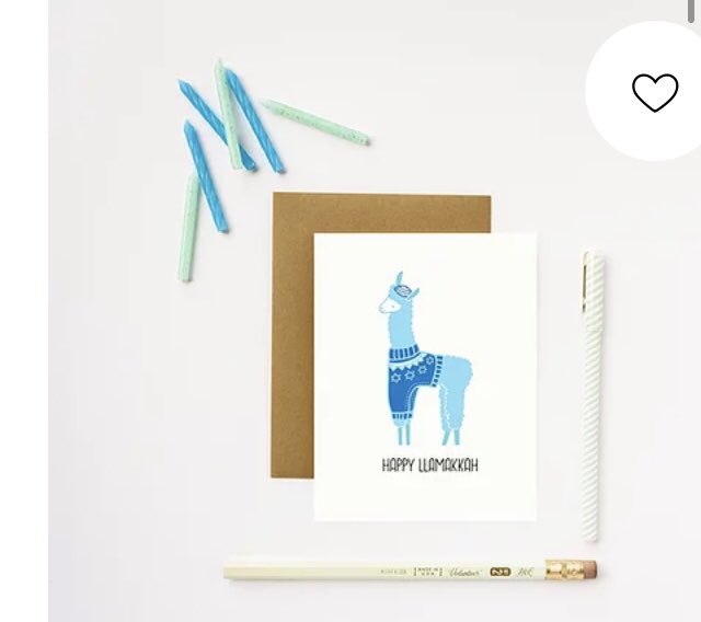 HelloGorgeousYB's tweet photo. Hello Gorgeous Friends, Celebrate Hanukkah with this adorable &amp; punny greeting card art. 
“Happy Llamakka” Shop https://t.co/nROGhVImLf for the cool stuff made by nice people. 
@ilootpaperie https://t.co/LL0x62wSLJ