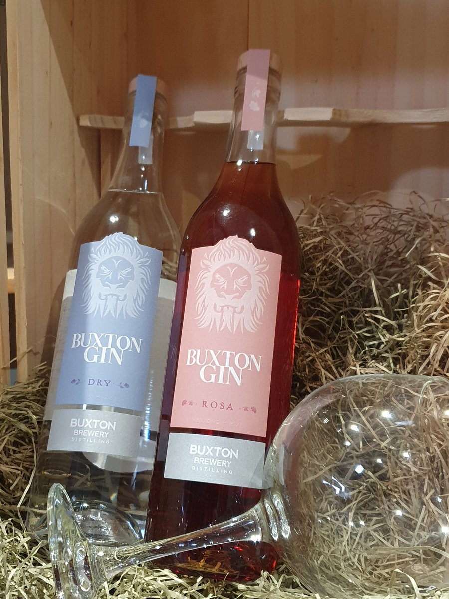 New in from <a href="/BuxtonDistiller/">Buxton Distillery</a> 

The classic Buxton Dry and the new Rosa with Damask Rose and Pomegranate. 

In store from today