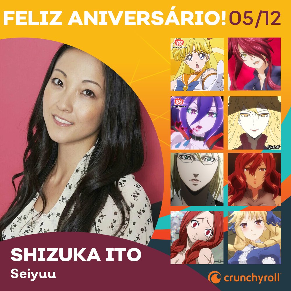 Crunchyroll Brasil ✨ on X: Avisa que é ele! Feliz aniversário