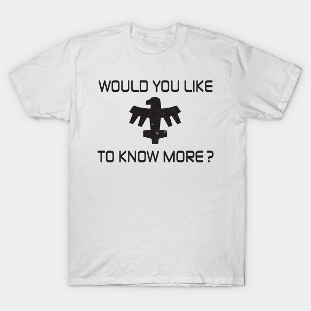 cine31's tweet photo. "Would You Like To Know More?" - All Tees $14 Stickers $2 @TeePublic #CyberWeek SALE
https://t.co/Gat0wEfwJz
https://t.co/WaQkwn9cHj
#tshirt #sweatshirt #mask #hoodie #geek #nerd #Xmas #xmasgift #xmas2020 #StarshipTroopers #Quotes #MovieQuotes #scifi #federalnetwork #citizens https://t.co/TWTL81q5yQ