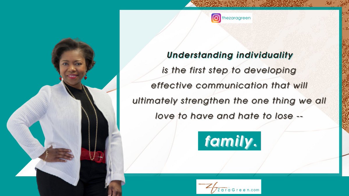 𝐔𝐧𝐝𝐞𝐫𝐬𝐭𝐚𝐧𝐝𝐢𝐧𝐠 𝐢𝐧𝐝𝐢𝐯𝐢𝐝𝐮𝐚𝐥𝐢𝐭𝐲 is the first step to developing effective communication that will ultimately strengthen the one thing we all love to have and hate to lose -- 𝐟𝐚𝐦𝐢𝐥𝐲.
#ZGgem #selfawareness #personalgrowth