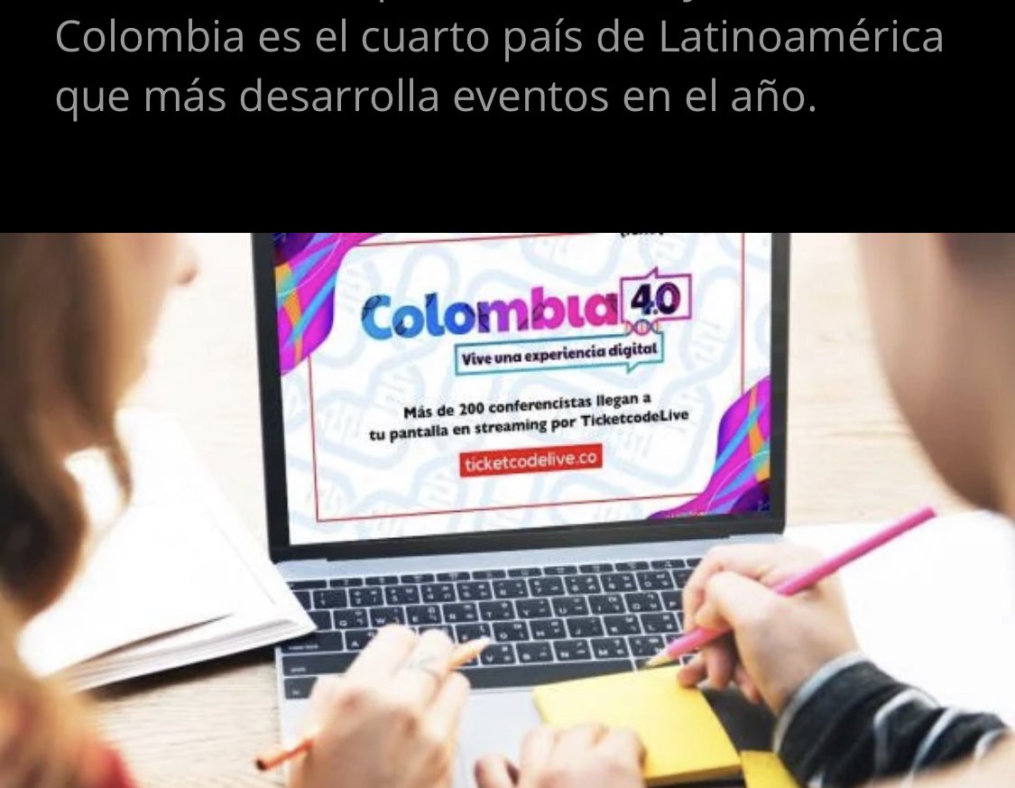 TicketCode's tweet image. Gran parte del éxito de los #eventos ahora depende del dinamismo, interlocución, virtualidad y experiencia online que se ofrece al público. 
Conoce más sobre la nueva era de los #EventosVirtuales, en: google.com/amp/s/www.port… @Portafolioco