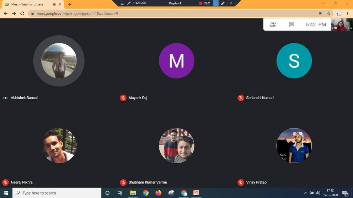 ProfTriumph's tweet image. First event of our company which was Webinar of Java happened successfully. It's my great honour that in our first event an expert from industry enlighten us with his great knowledge.
#webinar #javawebinar #proftriumph