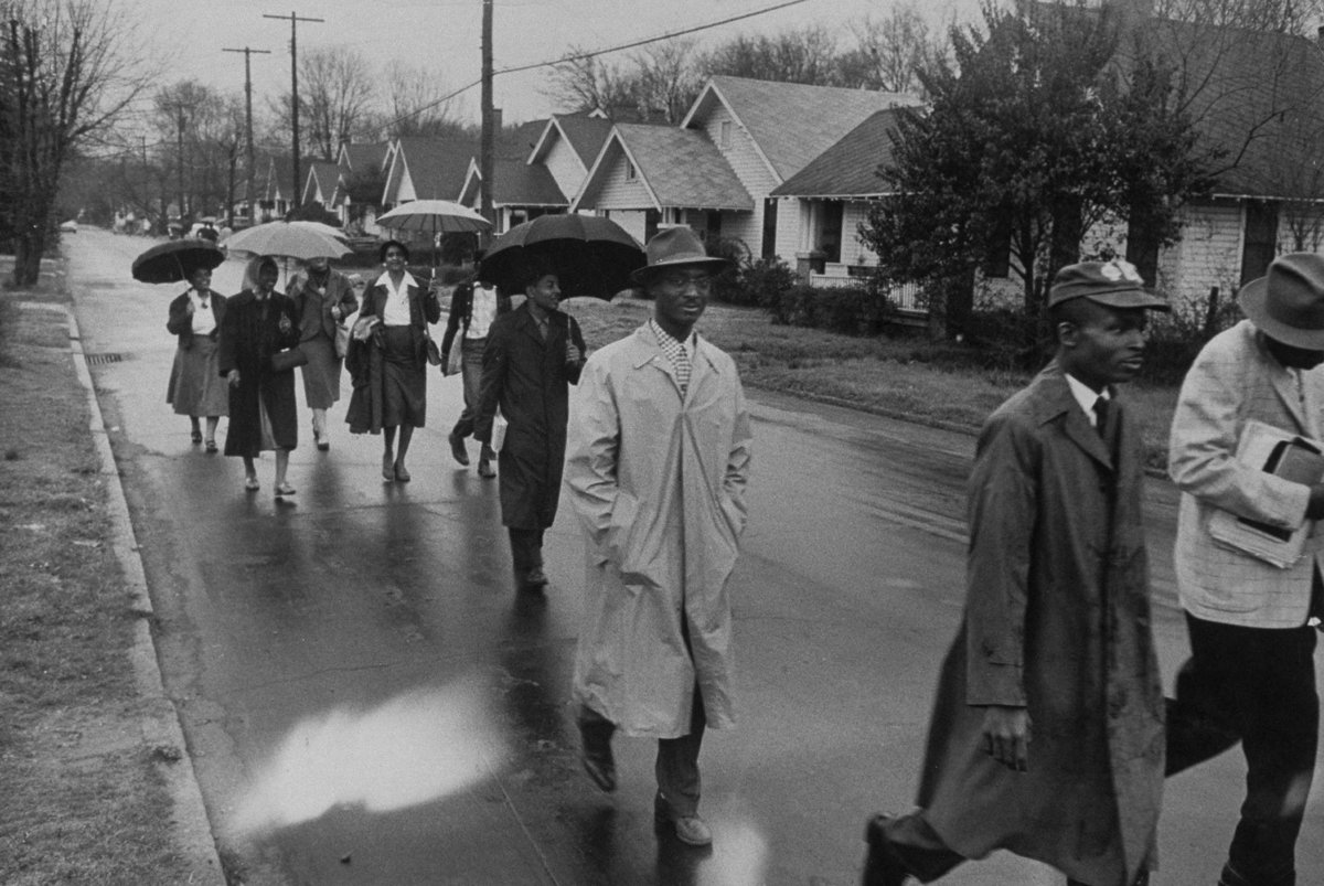 Today marks the 65th anniversary of the start of #MontgomeryBusBoycott, lasting 381 days & resulting in @SCOTUS ordering bus integration. The #Boycott showed the action of a few people could serve as a #catalyst for a country to act and to change. #EqualRights 1/2