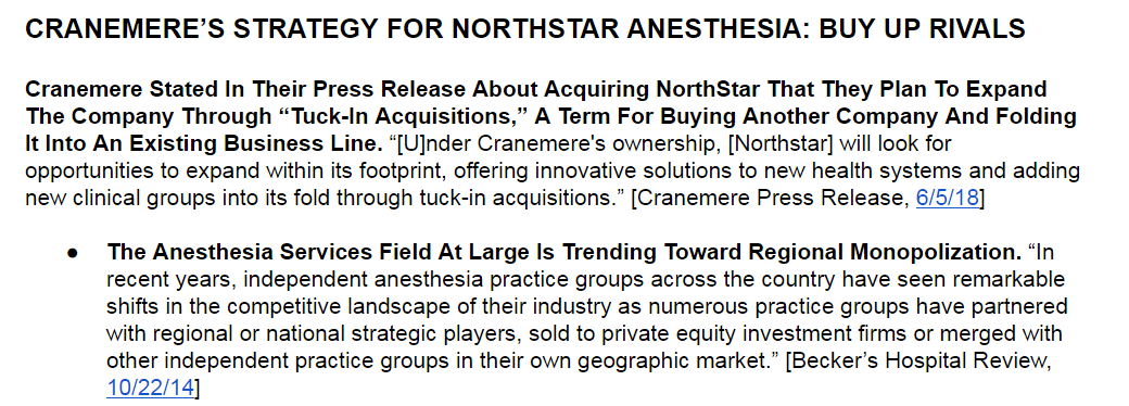 Democratic FTC Commissioners have noted the problems with the business model of Zients and NorthStar -- they're actively pursuing violations of the very antitrust laws Americans are relying on the Biden administation toe enforce!!!! (7/x)