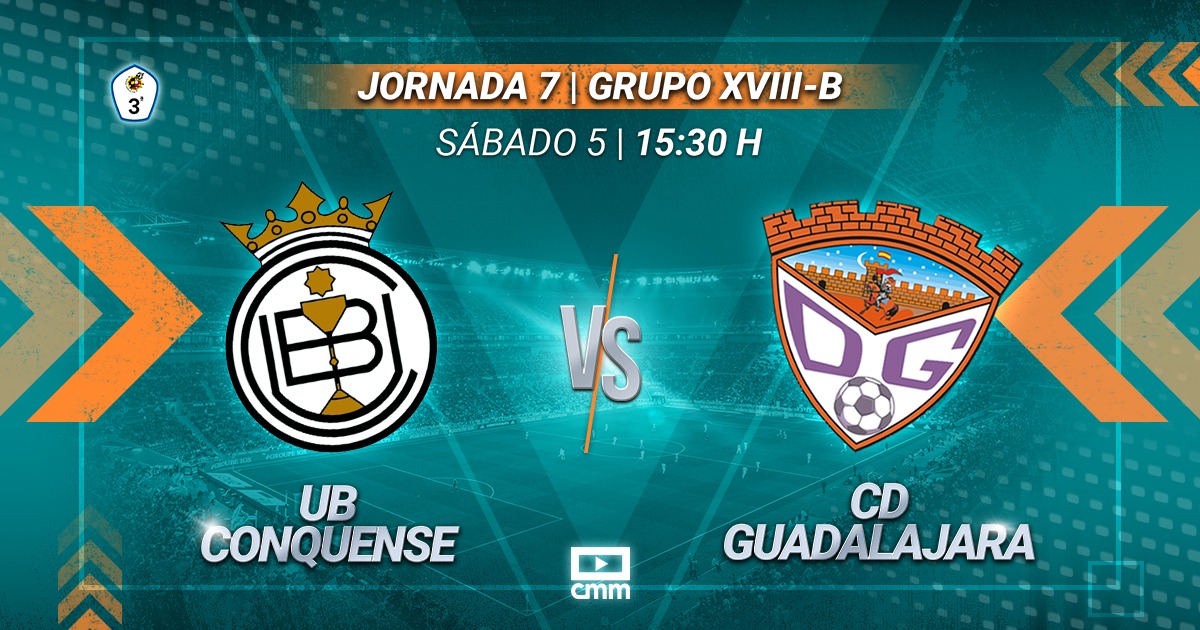 DeportesCMM's tweet photo. FÚTBOL | TERCERA

💥 PARTIDAZO en la parte alta de la tabla 

@UBConquense - @deporguada 

📺 Lo vivimos en @CMM_Play 
🔗 https://t.co/RadWd6TZLL

🗣️ Participa con el hashtag #3DenCMM https://t.co/fp5jmHy1Lq