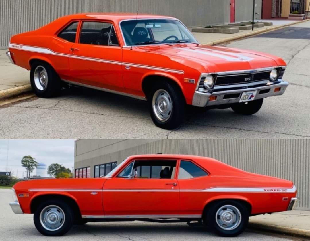 OldSchRides's tweet photo. 1970 Chevrolet Nova Yenko https://t.co/4pVXNeFTZZ