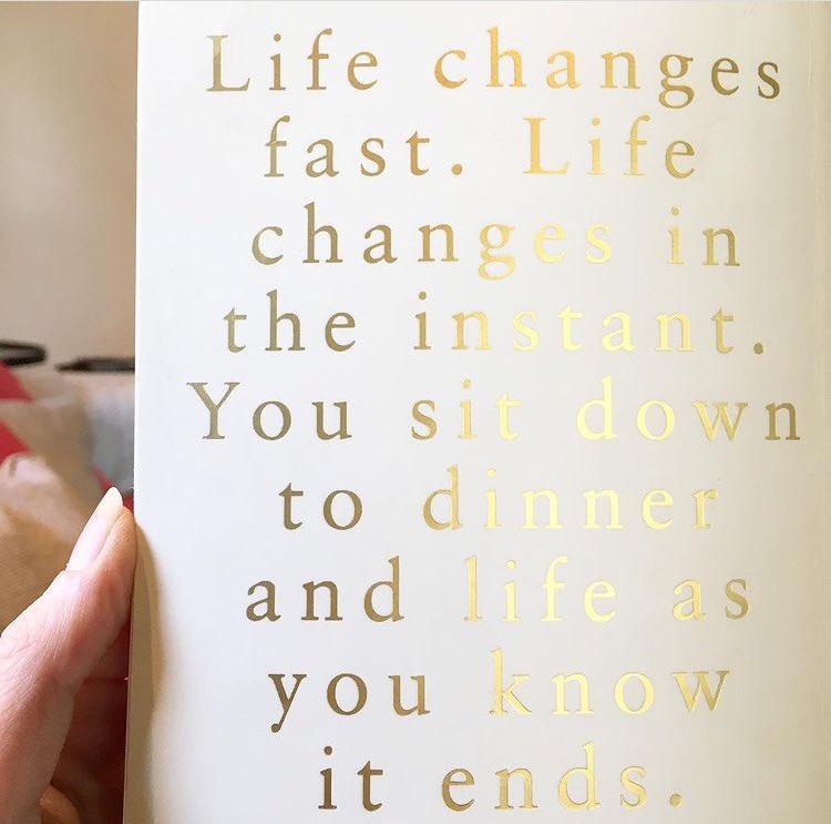 Day 5 : The Year of Magical Thinking, by Joan Didion, because we’re all human (even me) & this year has highlighted memento mori...(& it’s important for you all to know I think about more than money & the madness of crowd)“You sit down for dinner, and life as you know it ends.”