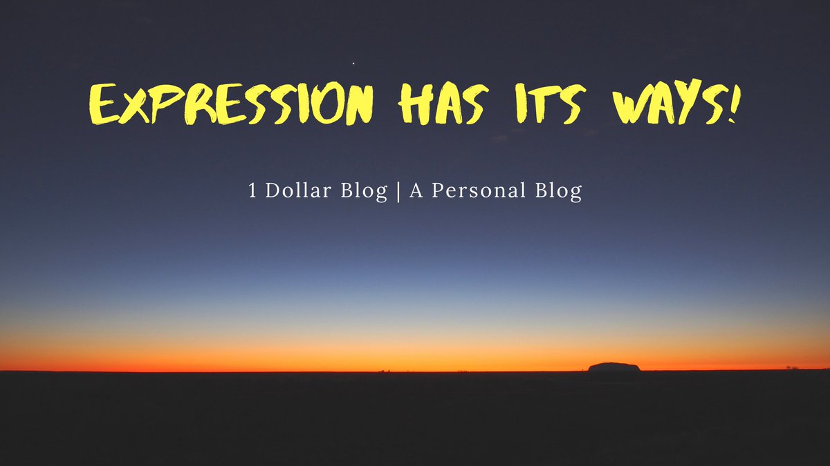 1DollarBlog's tweet image. 👇
1dollarblog.blogspot.com
#FolloForFolloBack #blog #blogging