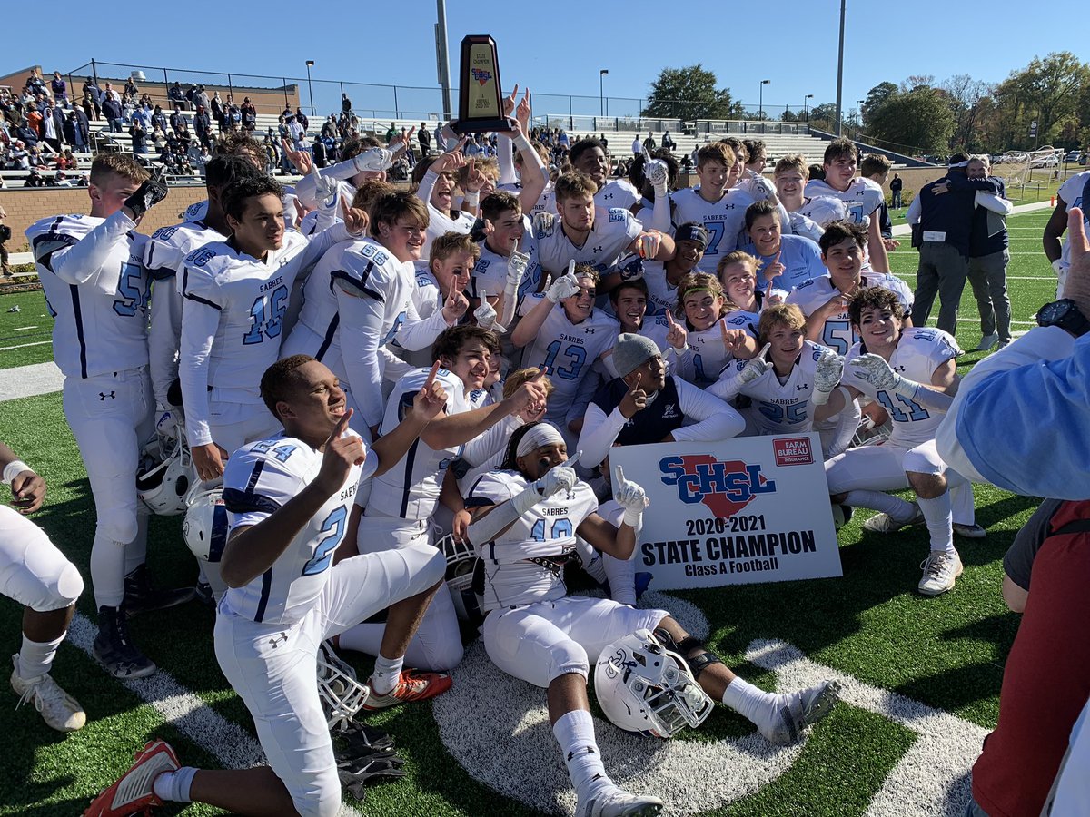 Great game Sabres. Congratulations! Class A state champs!