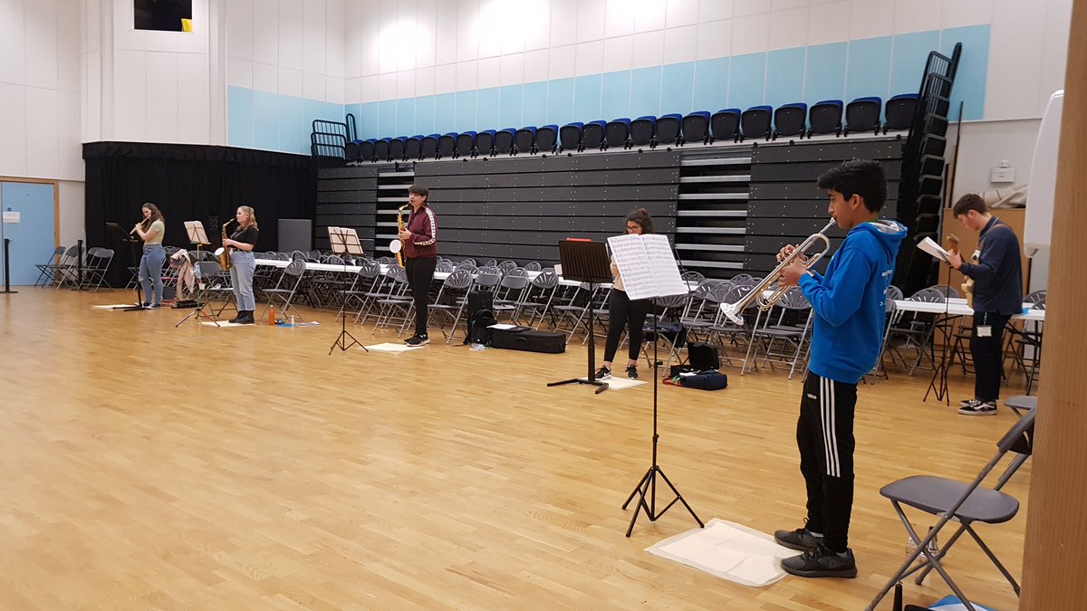 PmhPcym's tweet photo. It was so fantastic to have #PCYM back face to face today for the first time since March! All a little different with bubbles and distancing but so fantastic to be making music together! @CYMlondon @GuildhallWP #candomusic #letthemusicplay https://t.co/EZarZyQ1B9