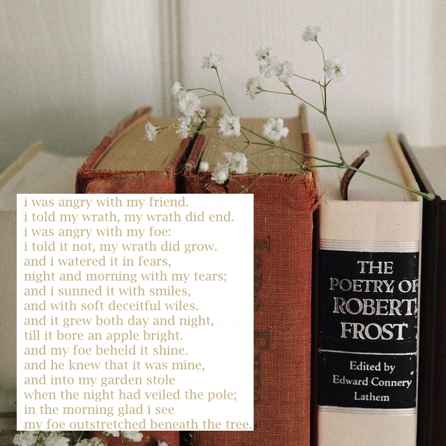 prissy andrews: "a poison tree" by william blake