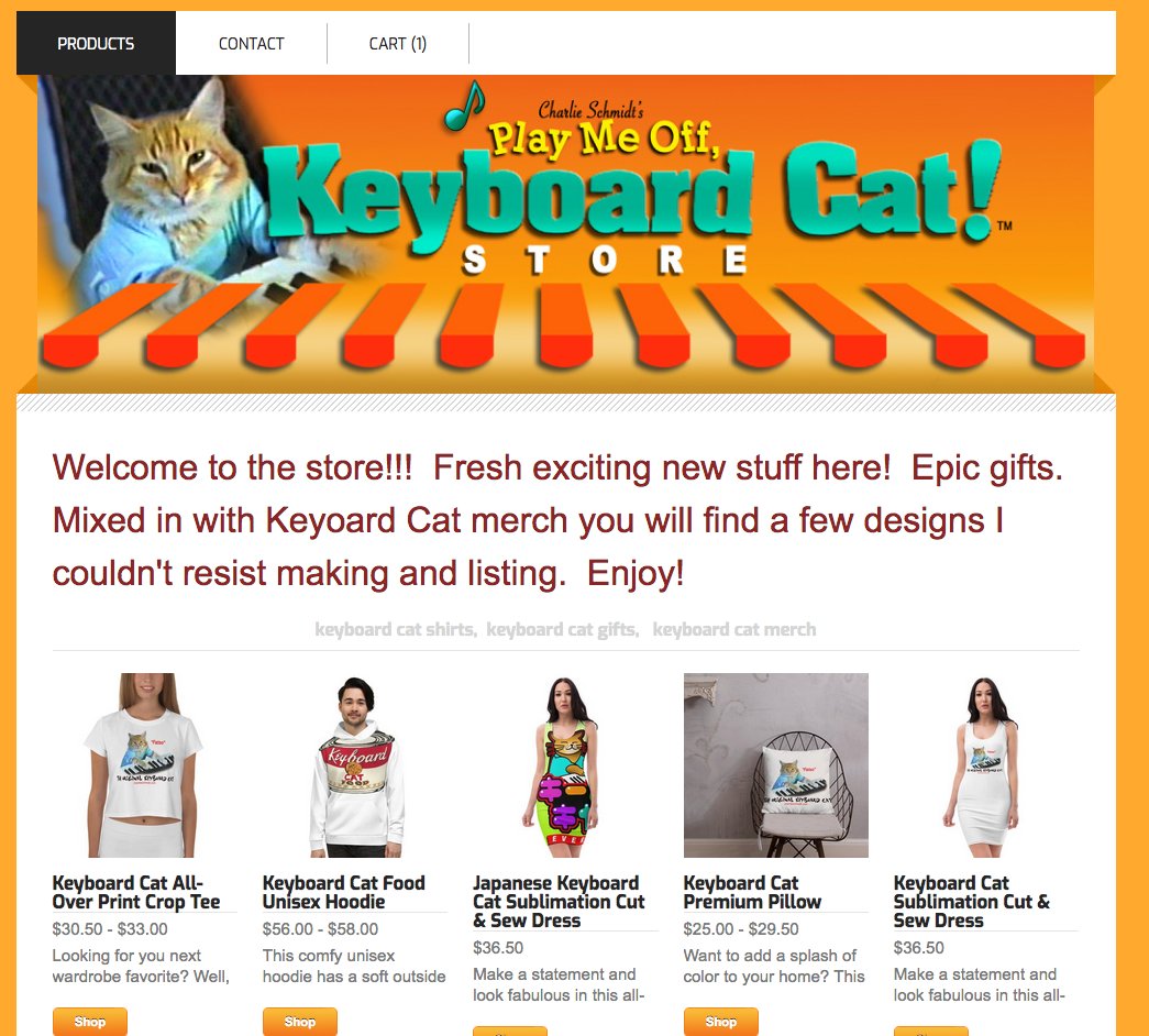 Brand new gift ideas for the coo and groovy!
keyboardcatstore.com