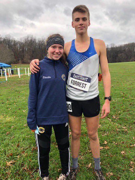 Ok, this was truly their last HS XC race! Congratulations on all that you have accomplished this season and in your HS careers. Glad we still have outdoor track together because I am sure going to miss you both! 💙🏃🏻💛🏃🏻‍♀️