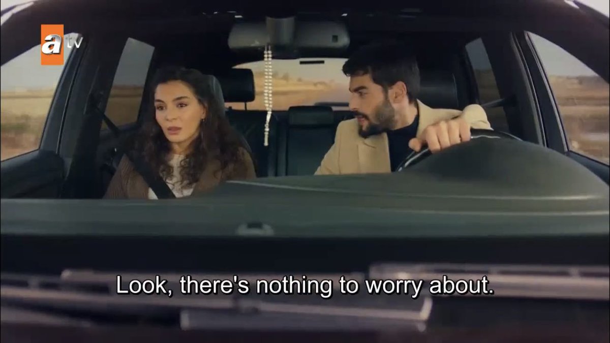 he clearly doesn’t believe a single word coming out of his own mouth but still doesn’t want her to worry until he knows for sure what happened  #Hercai  #ReyMir