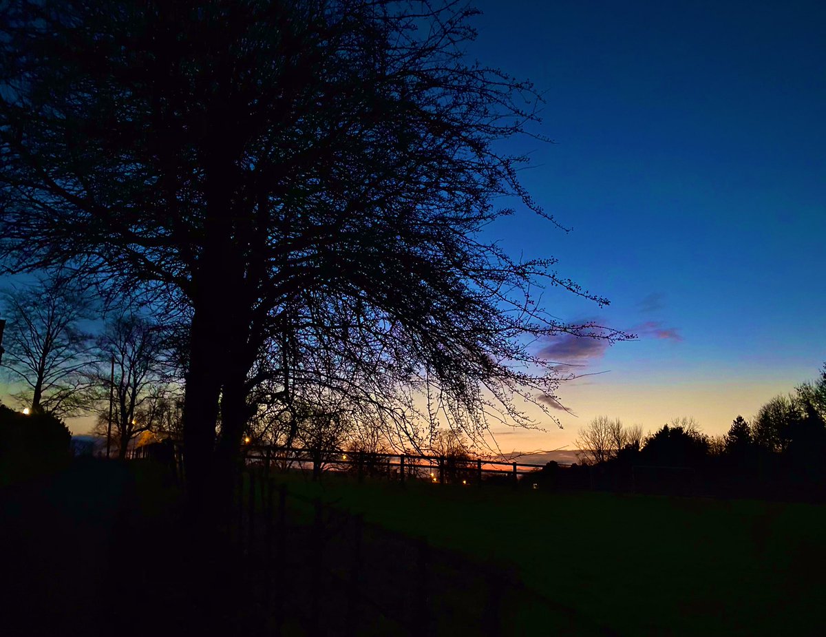 SazMills's tweet photo. The local church was all a glow on my evening dog walk... #Decemberlights #eveningwalk https://t.co/bSryYuvJv4