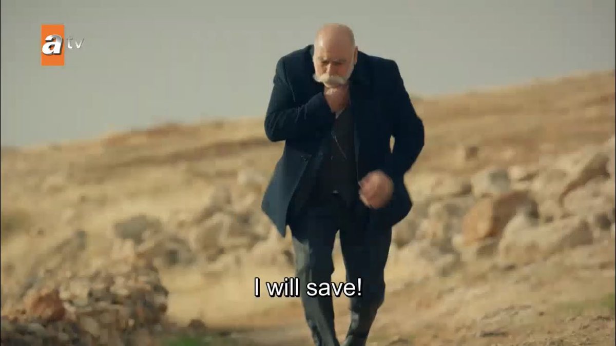 that’s what happens when you’re old and don’t exercise you can’t run to save your life... or your son’s in this case  #Hercai