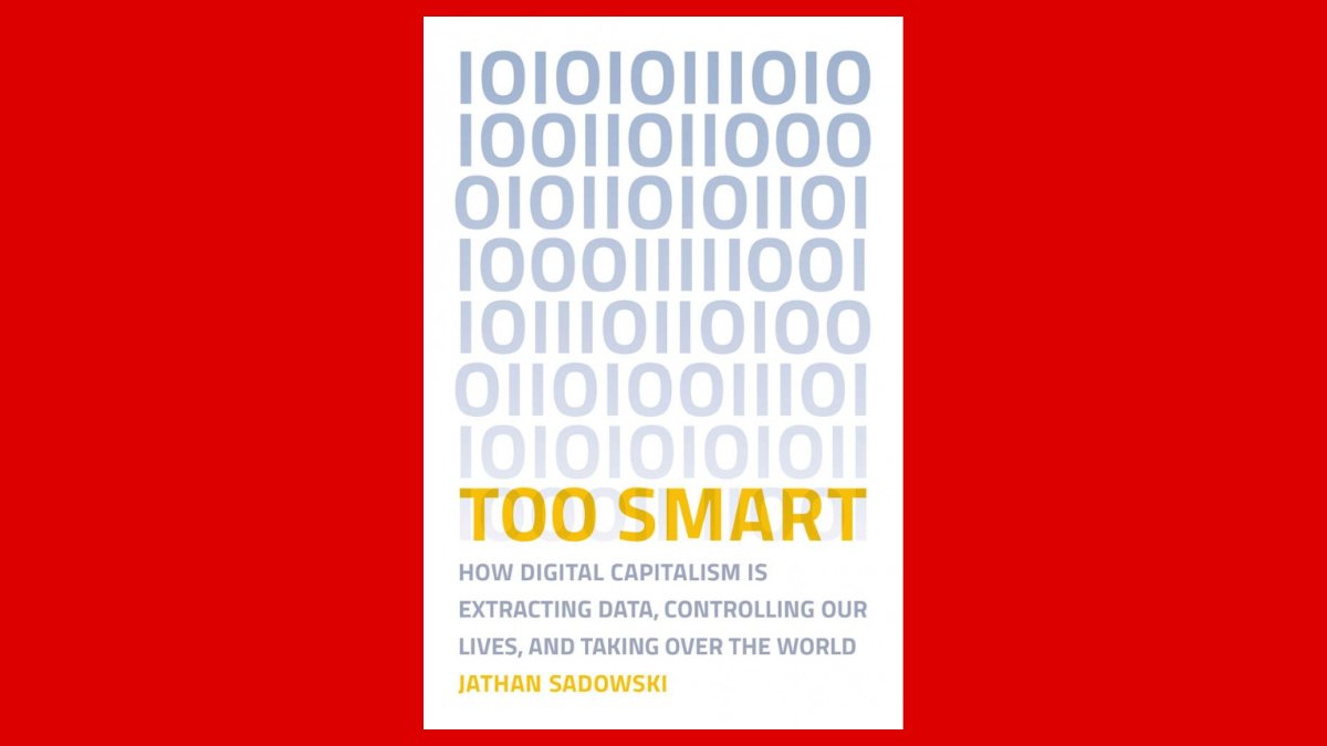 In “Too Smart,”  @jathansadowski looks behind the curtain of the smart technologies invading every aspect of our lives to show how they’re enhancing corporate power — and why it’s time for us to push back.Find out more at  @mitpress:  https://mitpress.mit.edu/books/too-smart&nbsp;
