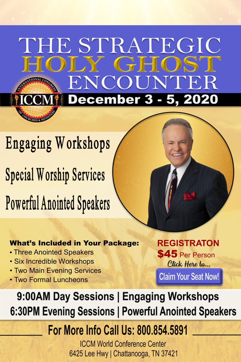 WealthyPlaceWPC's tweet photo. The final day of the Strategic Holy Ghost Encounter is just as powerful as the past two!
People will walk away empowered with the knowledge &amp; wisdom poured into them to CHANGE their lives forever!
Ty to these great speakers!
Dr John Avanzini 
Dr James Payne 
Dr Calvin Tibbs https://t.co/AzLlojOjPZ