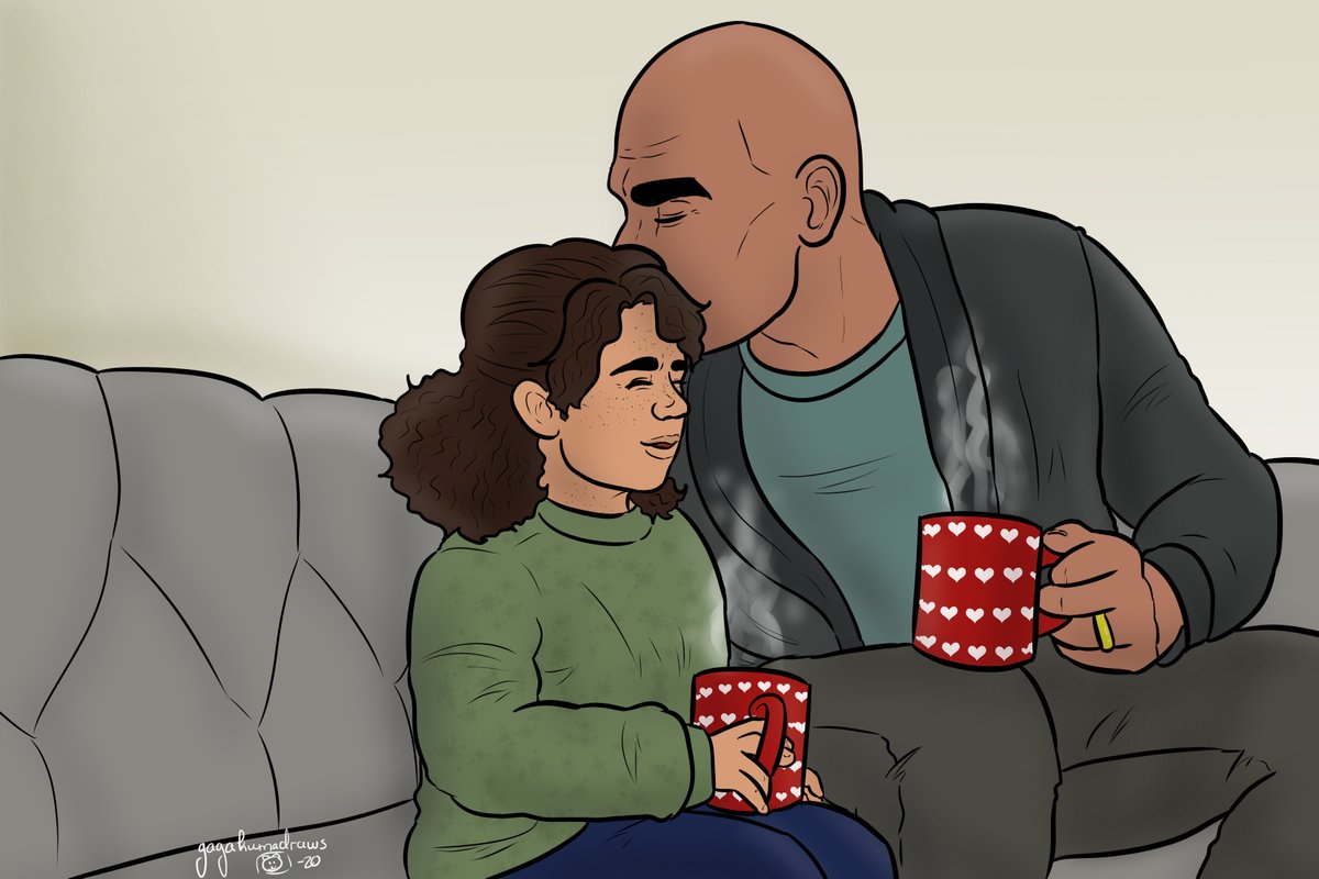 GagakumaDraws's tweet photo. Hamcember Day 5: Hot drink

"Blustery cold days should be spent propped up in bed with a mug of hot chocolate and a pile of comic books." — Bill Watterson

#hamcember https://t.co/EWpK6VJ7I4