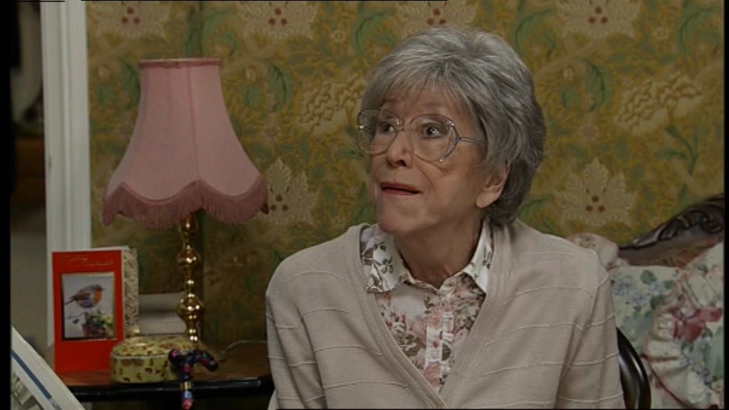 10) Blanche HuntNobody could say an acerbic remark like Blanche. It takes a very special actress to make Blanche likeable, and Maggie Jones did just that. We mustn't forget that Blanche was a bit of a floozy in the 70s but she had heart and loved her family. She was wonderful.