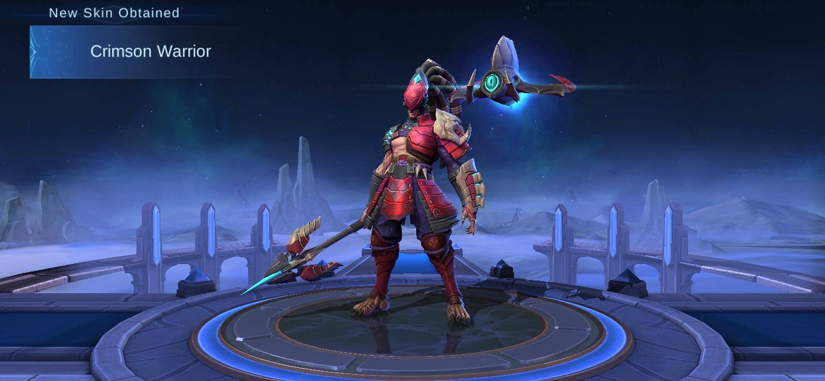 JANSENPAPS's tweet photo. I just obtained a new skin Crimson Warrior in Mobile Legends: Bang Bang! Let's face off against the world's best MOBA players together! 
https://t.co/tZnGvkXEwr https://t.co/QL8bgJZVq5
