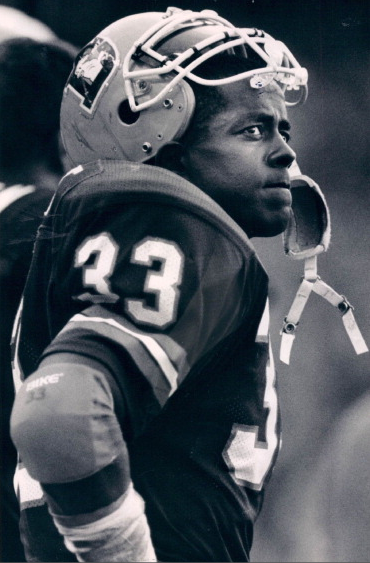 The 1989 USA Tecmo Bowl version portrayed key moves heading into 1988 season. Dorsett traded to Denver & Wilbur Marshall signing w/ Washington. They also included Jay Schroeder w/ the Raiders, which was from a trade between WSH & LA following week 1 of the 1988 season.