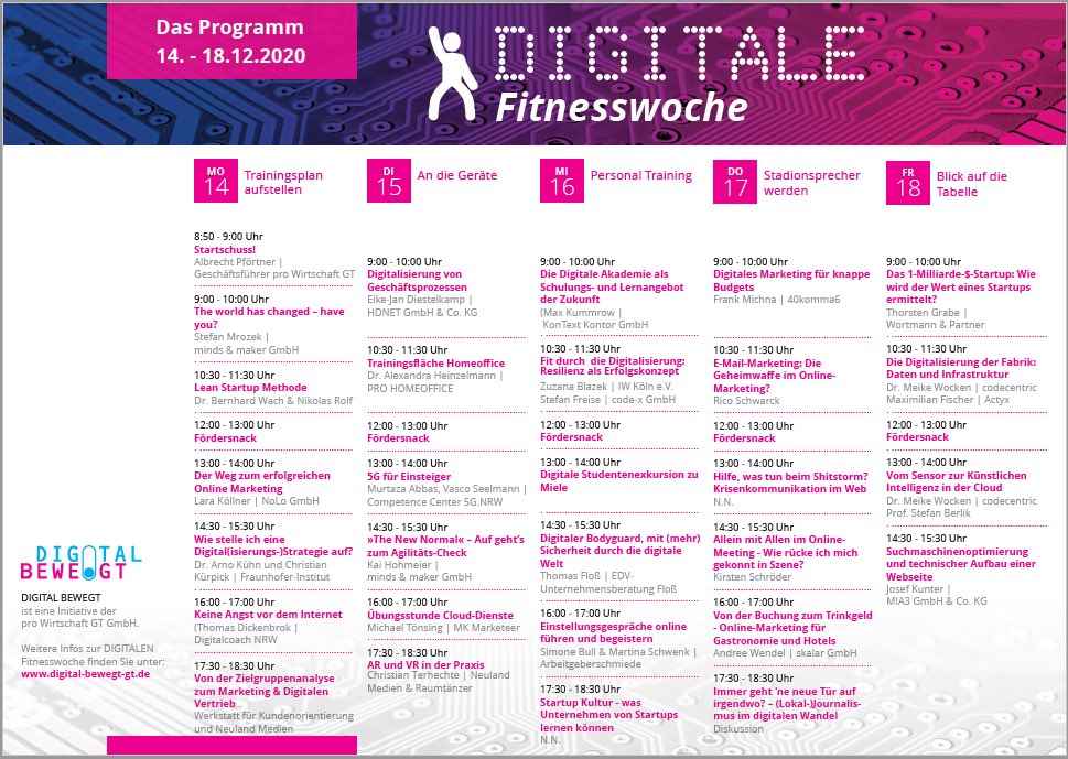 #prowiGT Wenn das Fitnessstudio geschlossen hat, geht es im Kreis Gütersloh halt in den Trainingsraum für digitale Kompetenzen! Danke an die pro Wirtschaft GT Gmbh (prowi-gt.de)!