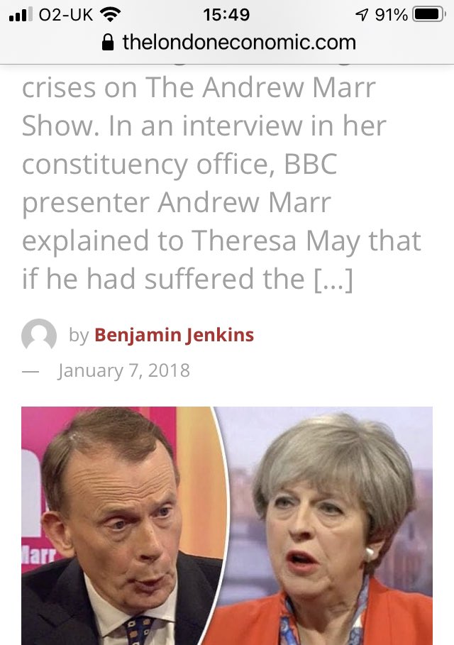... with respect & applauded for highlighting the terrible truth of our underfunded NHS just two years prior ...Should be example enough to any and all media - that this is NOT about protecting the public from a virus. And never has been.