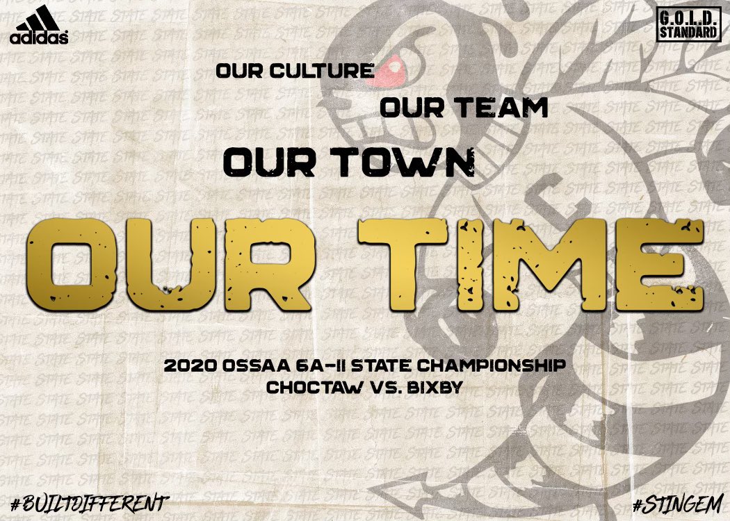 YellowjacketsFB's tweet photo. Game Day!
📍 UCO Wantland Stadium
⏰ 7:00pm
🏆 6A-II State Championship 
#StingEm🐝🤙 https://t.co/2ma0qWhCjx