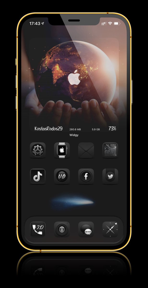 kostasrodos29's tweet photo. #Wallpapers #wallpaper by @Attairdu57slm #Widgy #widgy by @Attairdu57slm #theme #3esome by talent @bulldog5278 #iphone12promax #nojailbreak #screenmakerpro by @screenshot_pro https://t.co/NC4eT4FUCs