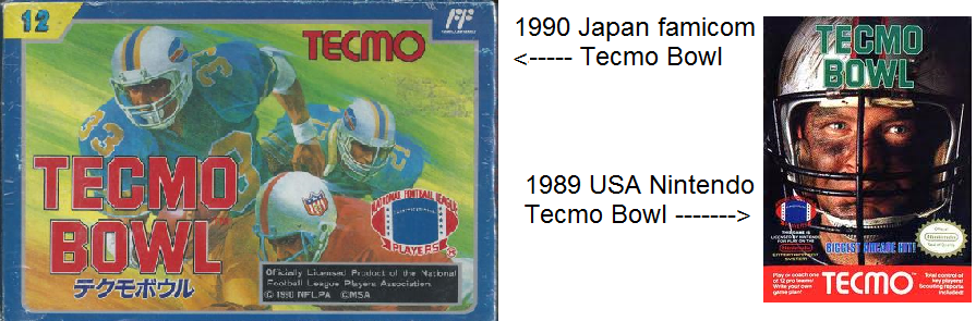 Did you know there are 2 versions of Tecmo Bowl? Technically 3, but lets start with these 2. > The 1989 USA Nintendo version rosters are based on the 1987 season. The rosters did however reflect "some" of the high profile player offseason movement heading into 1988. *A THREAD*