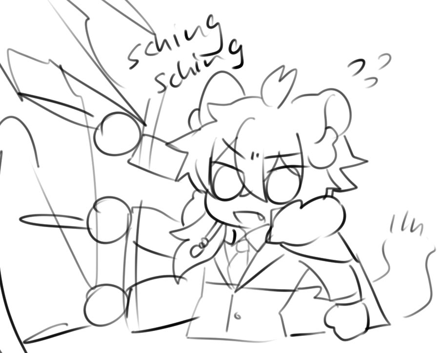 suddenly plagued with pain so i have to stop drawing, but here's a crop of whatever i was doodling (lol)