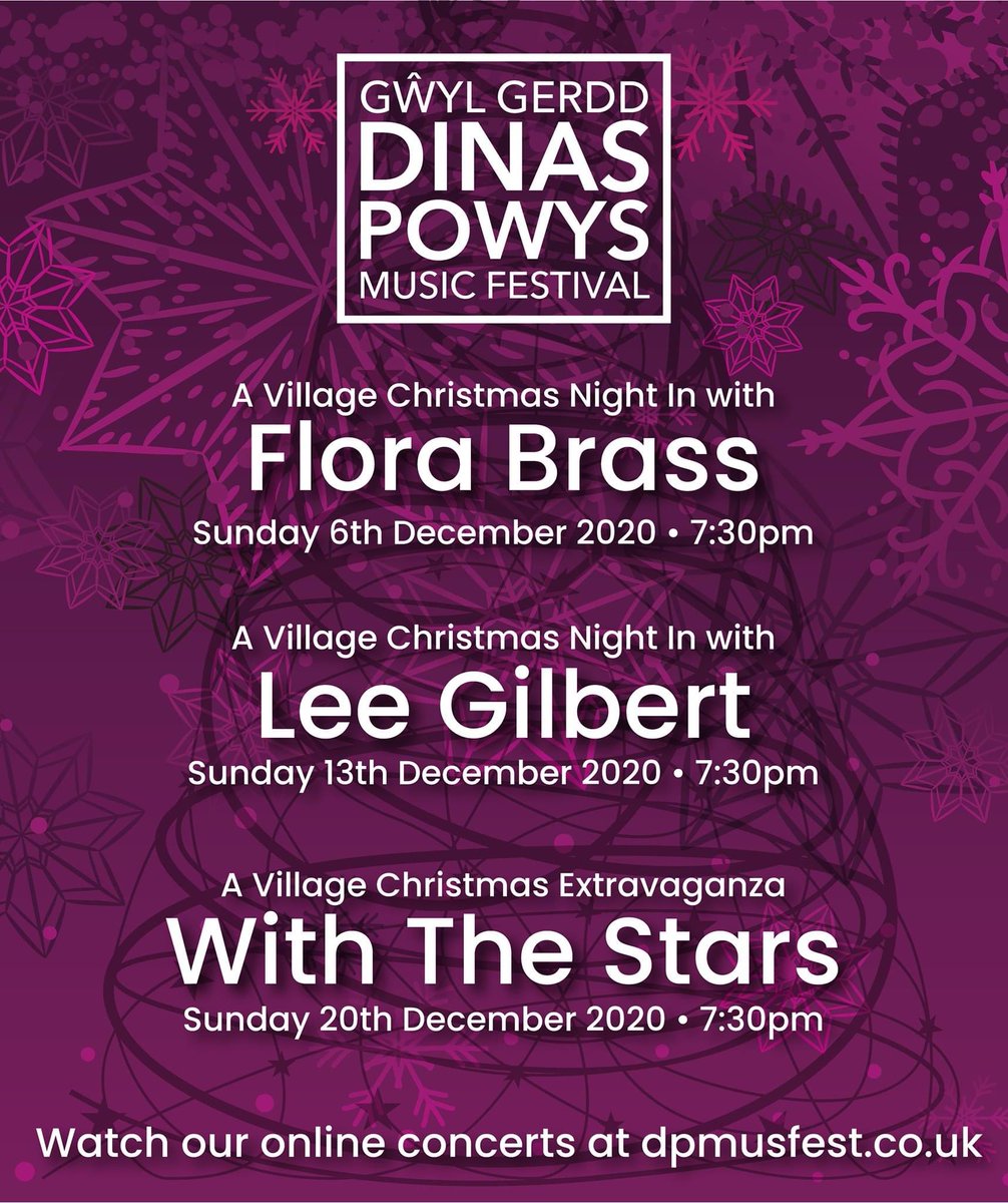 GGDPMF's tweet image. Our 2020 Online Concert series starts tomorrow! Every Sunday at 7:30pm until Christmas, watch our free concerts featuring local talent, and some famous names from your home! dpmusfest.co.uk
