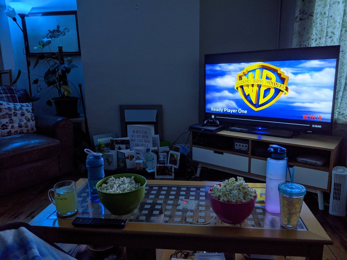 Then, the thing that set the date. We went to the cinema to watch Wreck-it-Ralph 2 which had just come out and I judged Scumm for inhaling popcorn.Today we're going to finally get around to watching Ready Player One which is similarly nerdy. #CinemaDate