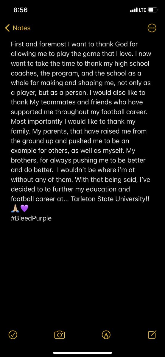 EvanChisolm's tweet photo. #Bleedpurple💜 https://t.co/PKVikrRe7g