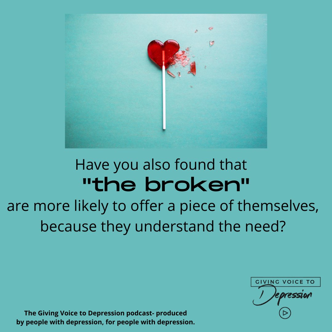 Giving Voice to Depression 🎙 Podcast tweet media