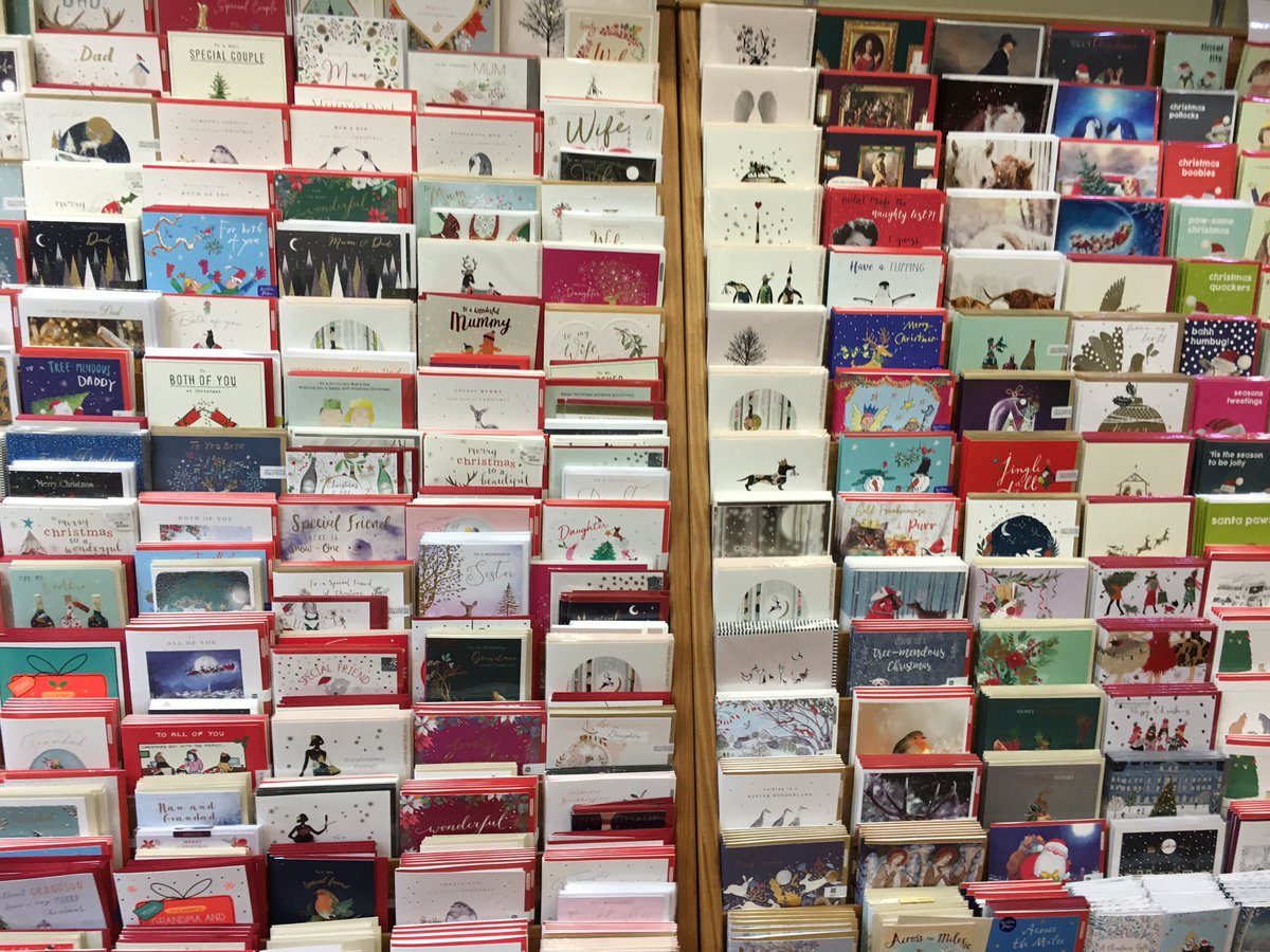 DanChichester's tweet photo. Stocking up for Christmas at #Hertford’s #ClockCards (insta @clockcards) before a welcome pit stop for delicious rooibos tea and homemade blueberry bakewell @hitchincoffee and catching up with some emails of course... 🙄 #ShopLocal https://t.co/whikpYWvlA
