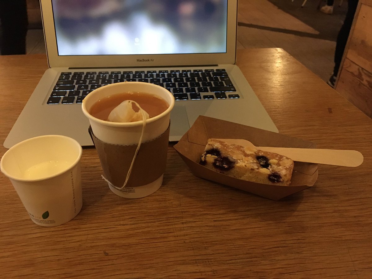 DanChichester's tweet photo. Stocking up for Christmas at #Hertford’s #ClockCards (insta @clockcards) before a welcome pit stop for delicious rooibos tea and homemade blueberry bakewell @hitchincoffee and catching up with some emails of course... 🙄 #ShopLocal https://t.co/whikpYWvlA