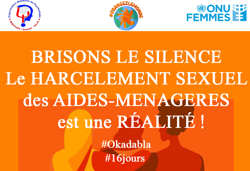 mali_psy's tweet photo. BRISONS LE SILENCE le HARCELEMENT SEXUEL des AIDES-MENAGERES est une réalité !

#okadabla #orangezlemonde #16jours @GlobalSpotlight https://t.co/eMzi7Rt9Hq
